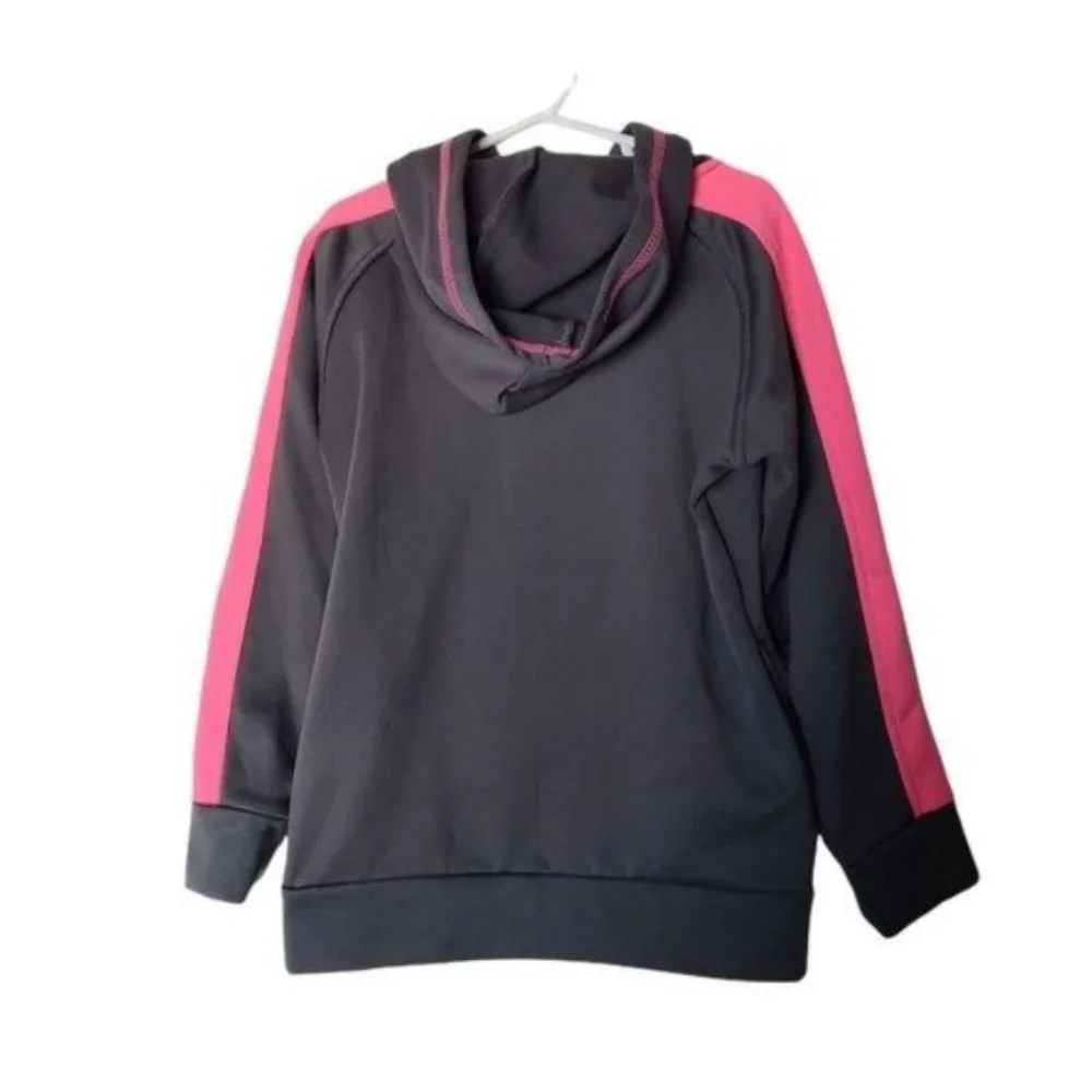 Harley Davidson Sweatshirt Embroidered Logo Rhinestone Girls‎ Kids 6X Years Gray